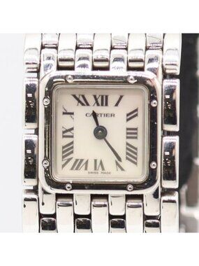 Cartier Pantail Ribbon Quartz White Shell Dial Watch